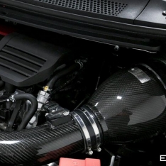 V2 FK2 Civic Type R LHD – Black Carbon Intake with upgraded Carbon Tube