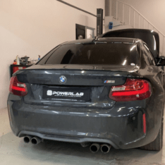 do88 – BMW M2, Slang Turbo Utlopp Svart